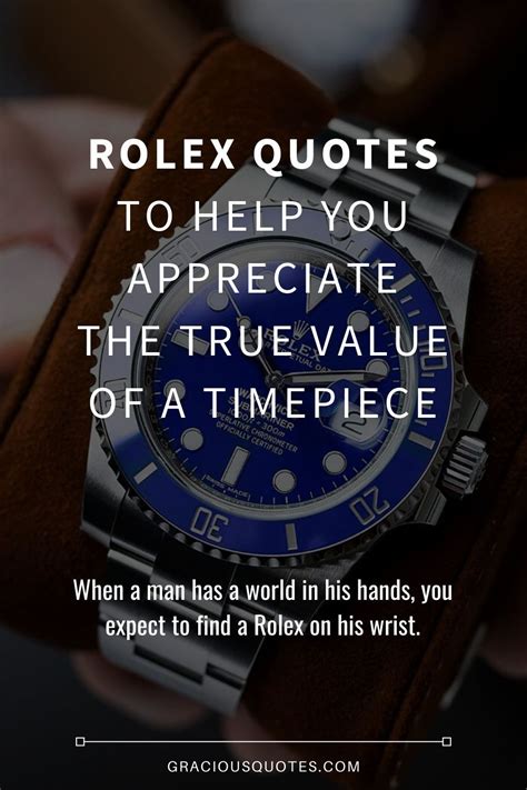 value of Rolex watch quotes